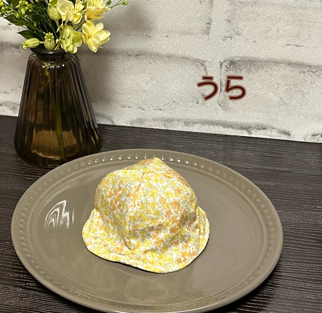 【10cmぬい用】ストライプレースおさんぽハット