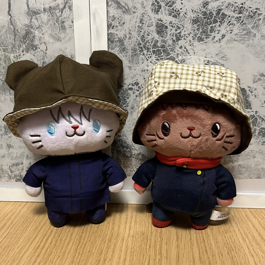 【16cmぬい用】くまさんはっと〜さくらんぼブラウン〜