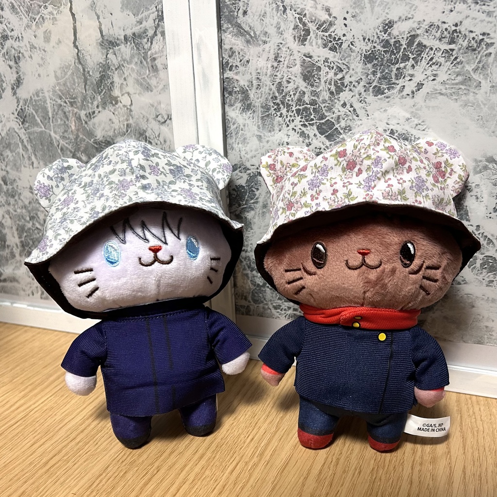 【16cmぬい用】セール価格⭐︎花柄くまさんはっと