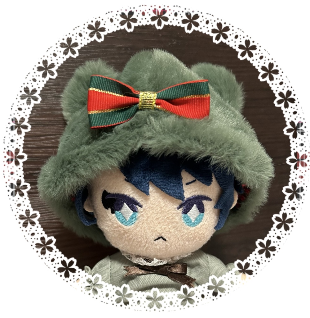 【16cmぬい用】とろふわくまさんはっと