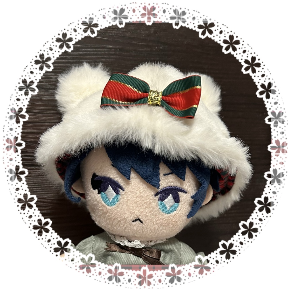 【16cmぬい用】とろふわくまさんはっと