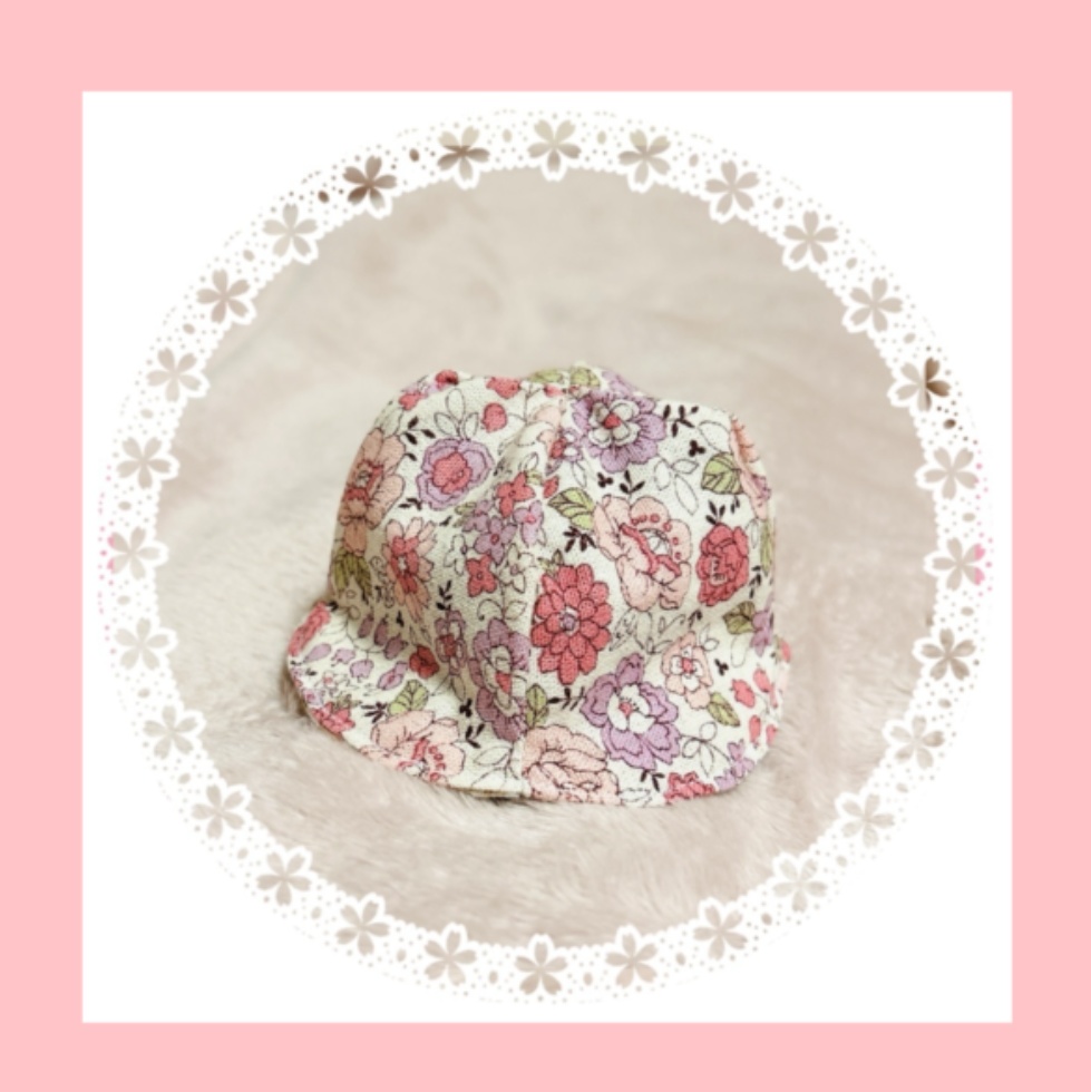 【16cmぬい用】もりのくまさんはっと〜ピクニック〜