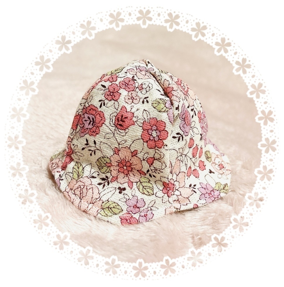 【10cmぬい用】もりのくまさんはっと〜ピクニック〜