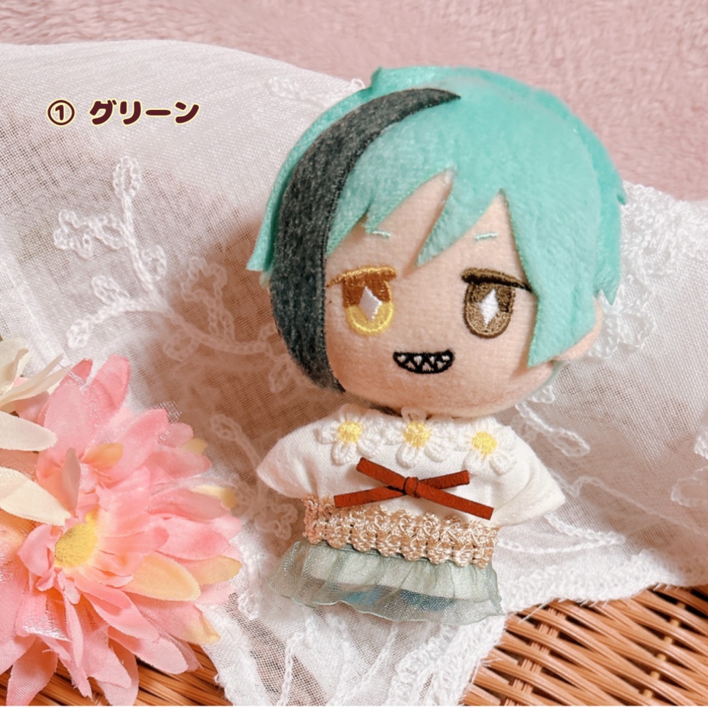 【10cmぬい用】スプリングワンピース