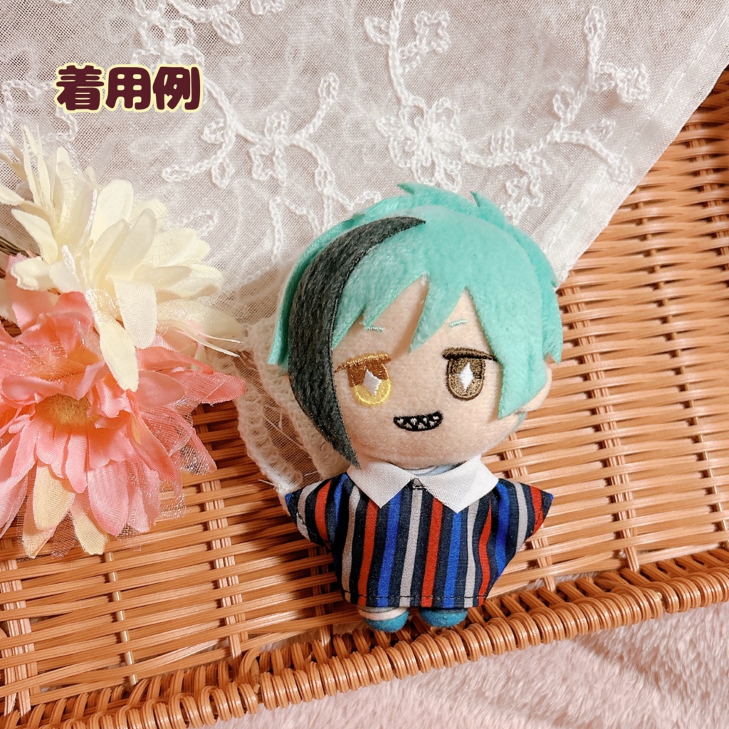 【10cmぬい用】セール価格⭐︎ストライプシャツ