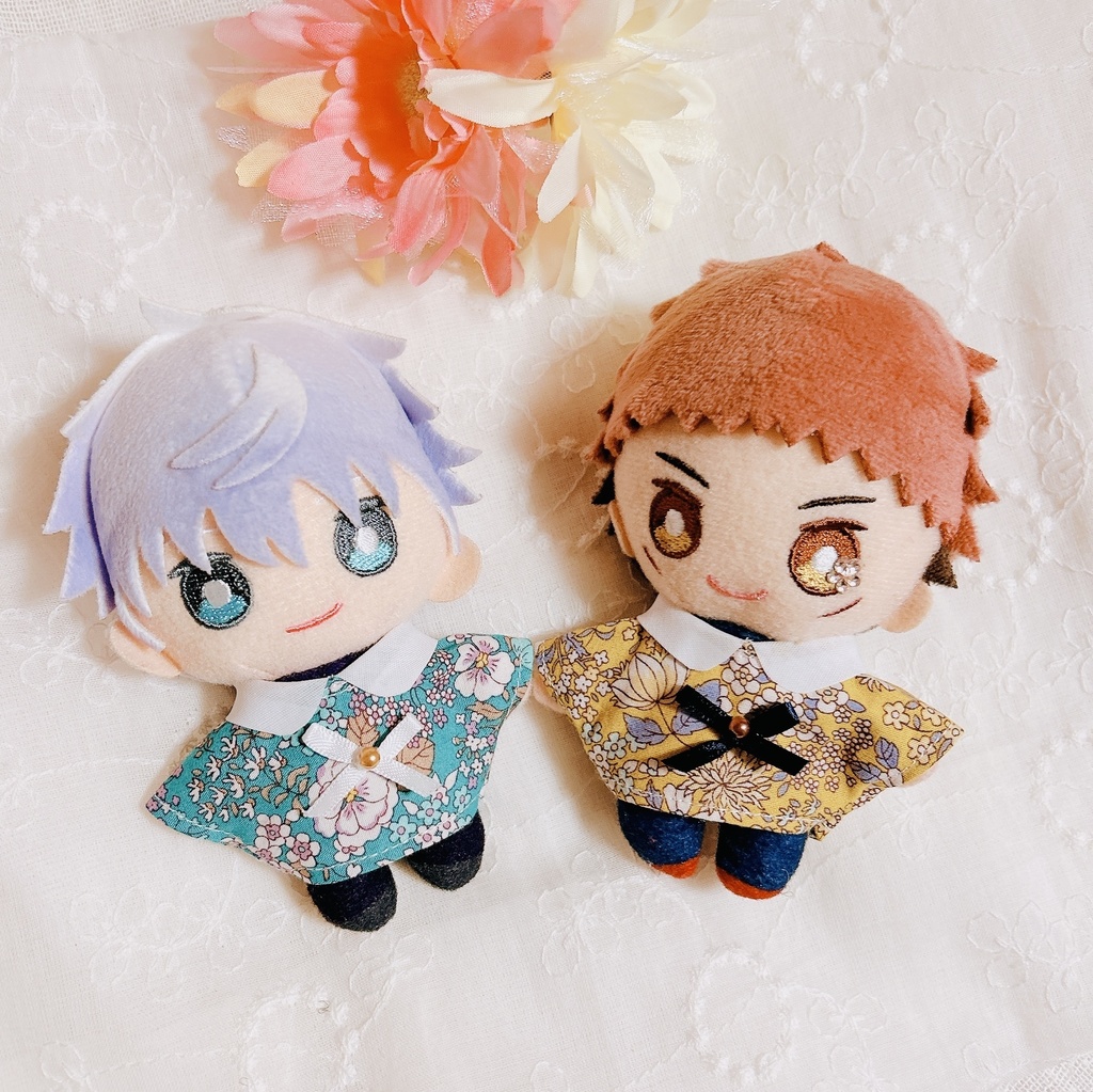 【10cmぬい用】セール価格⭐︎花柄シャツ