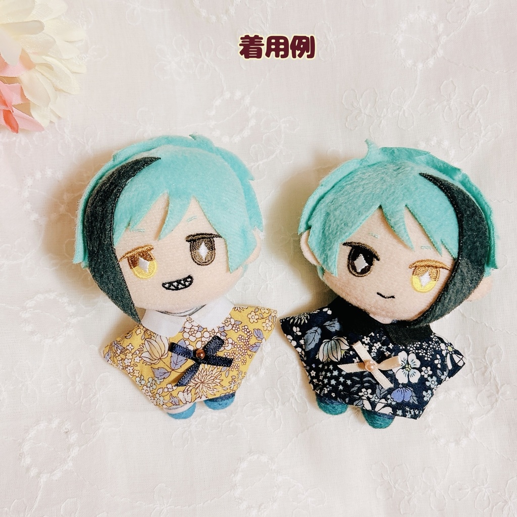 【10cmぬい用】セール価格⭐︎花柄シャツ