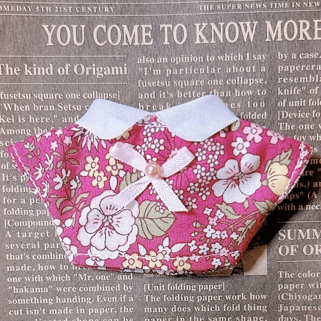 【10cmぬい用】セール価格⭐︎花柄シャツ