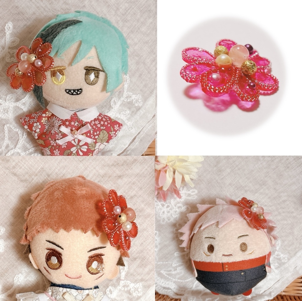 ぬい用 Flower accessory