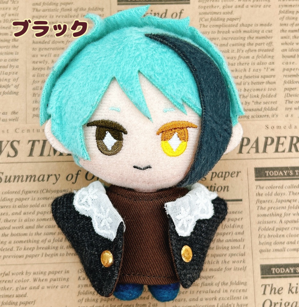 【10cmぬい用】ツイードアウターセット