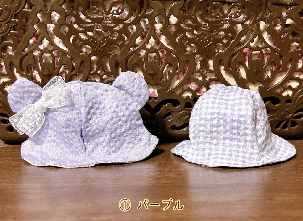 【10cmぬい用】アニマル帽子①