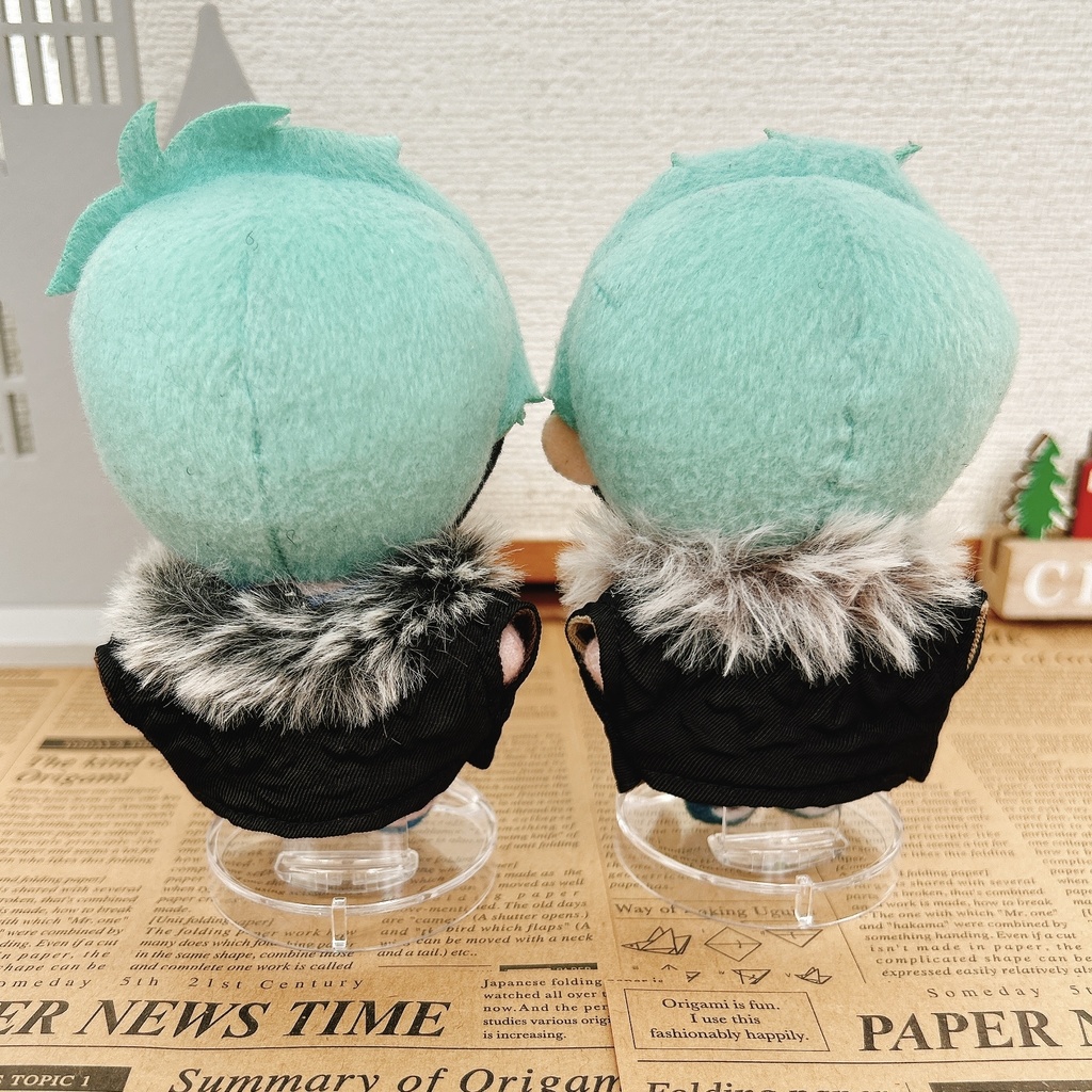 【10cmぬい用】ファーアウターセット