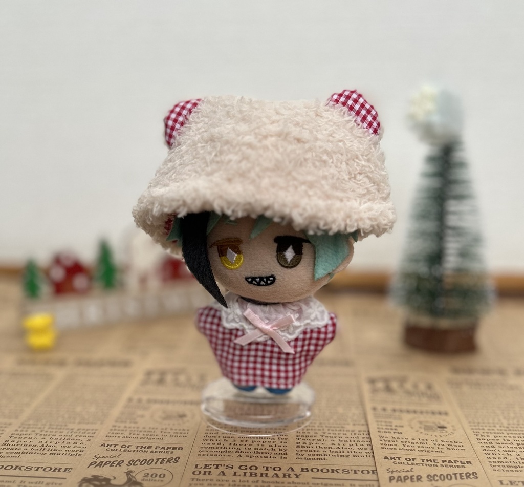 【10cmぬい用】くまちゃんはっと