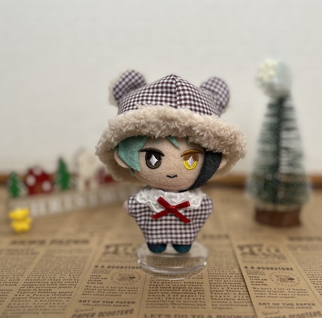 【10cmぬい用】フリルシャツ