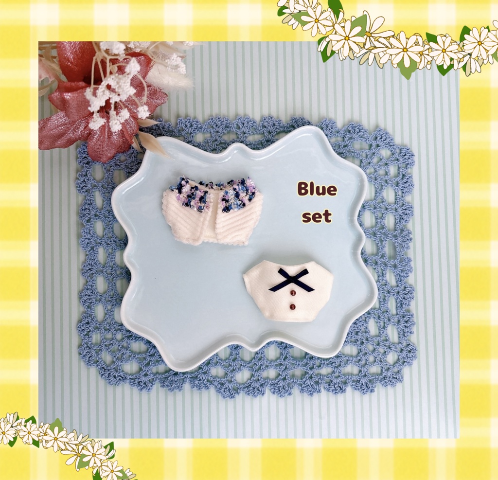 【10cmぬい用】2月20日まで ぬい服 happy set(選べる+ランダム計5点セット)