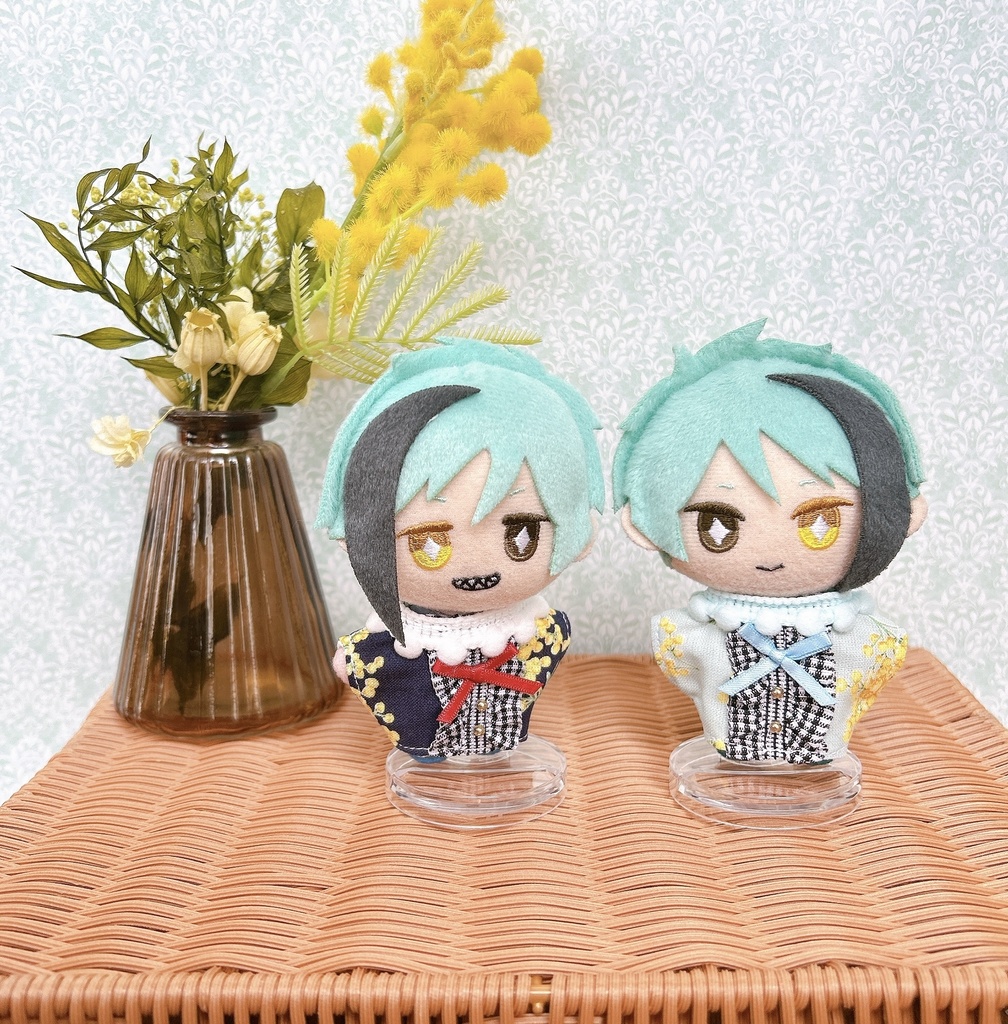 【10cmぬい用】ぽんぽんシャツ〜ミモザ〜