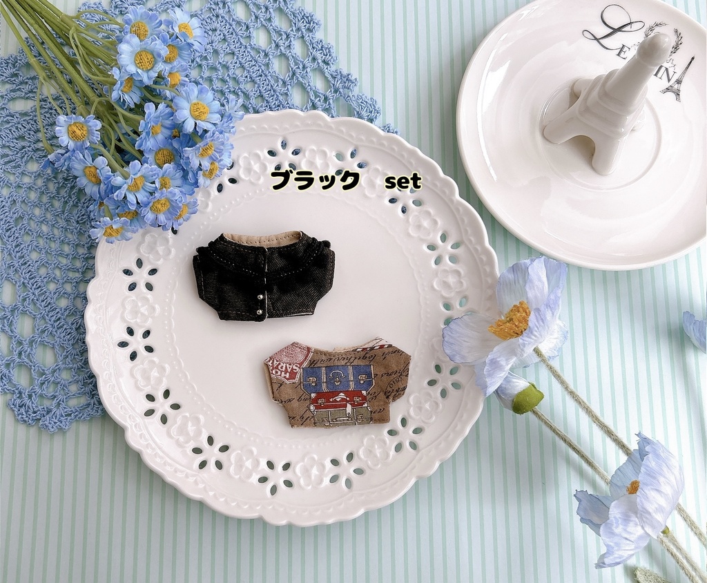 【10cmぬい用】denim jacket set