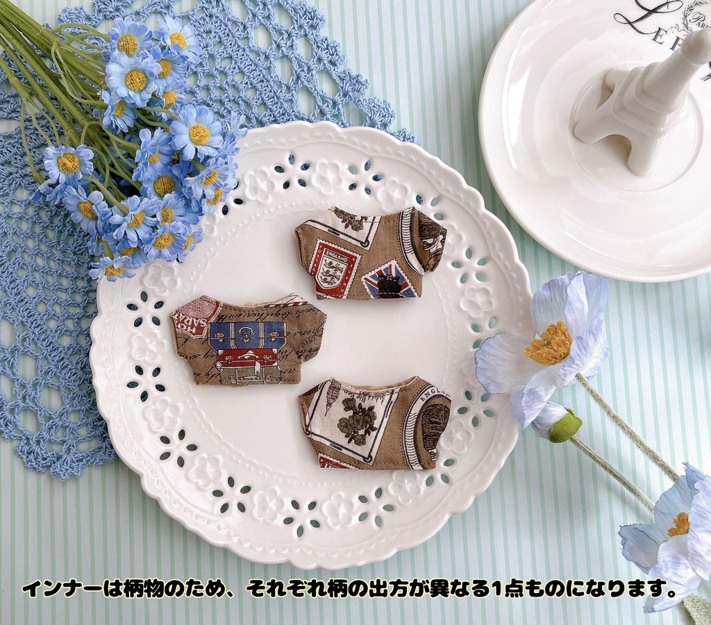 【10cmぬい用】denim jacket set