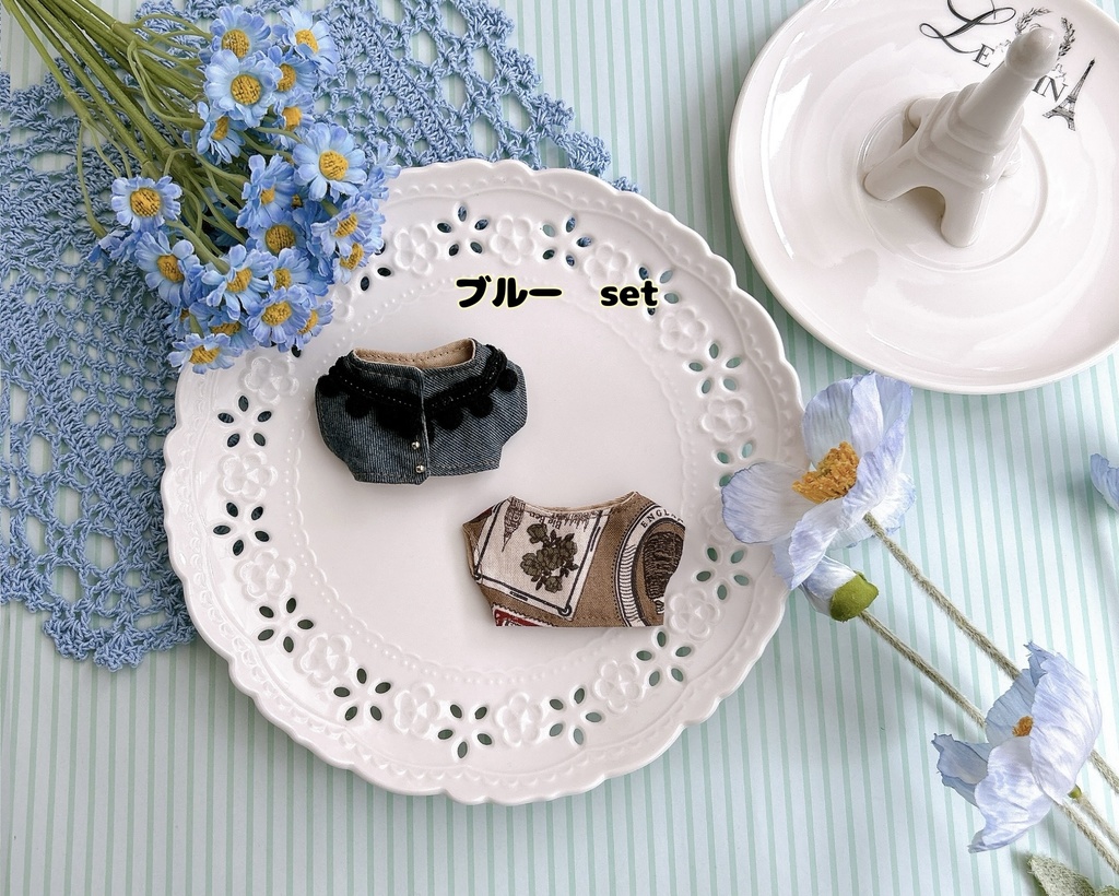 【10cmぬい用】denim jacket set