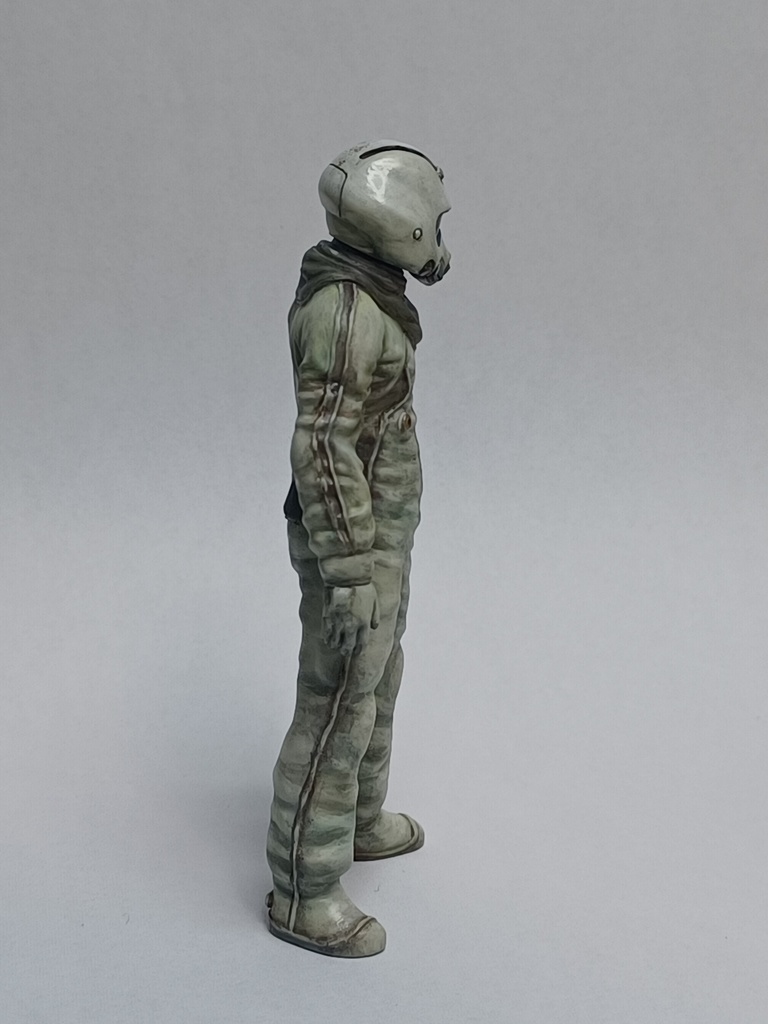 「1/20 傭兵軍装甲戦闘服宇宙パイロットA」1:20 Mercenary army Space Pilot