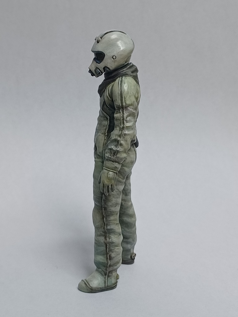 「1/20 傭兵軍装甲戦闘服宇宙パイロットA」1:20 Mercenary army Space Pilot