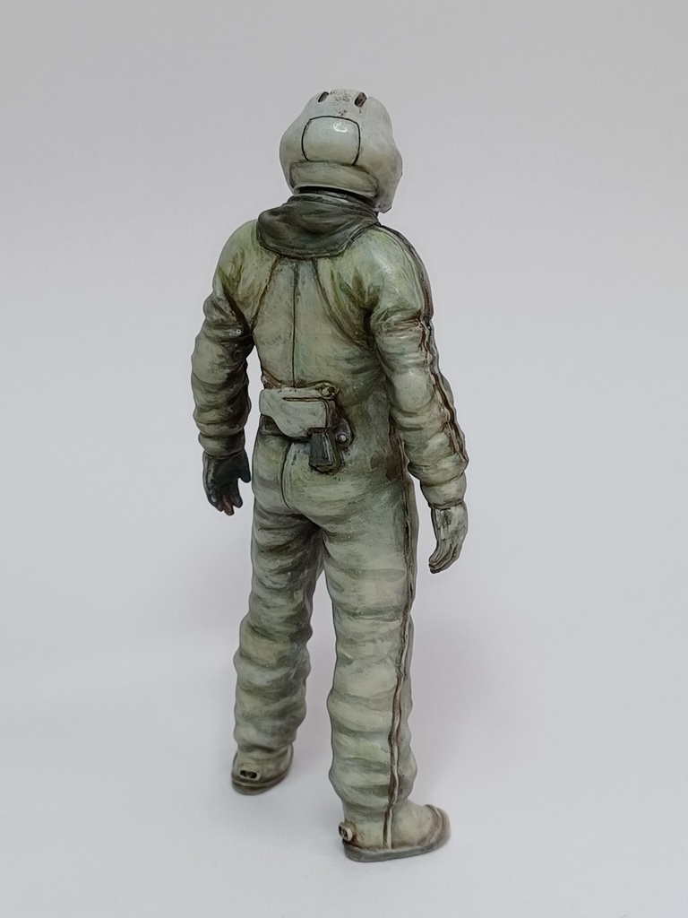 「1/20 傭兵軍装甲戦闘服宇宙パイロットA」1:20 Mercenary army Space Pilot