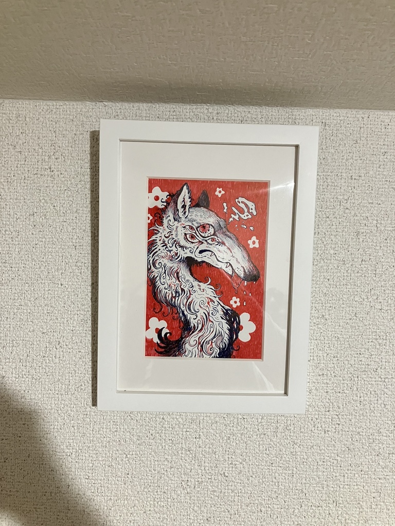 ペン画(ハガキサイズくらい)