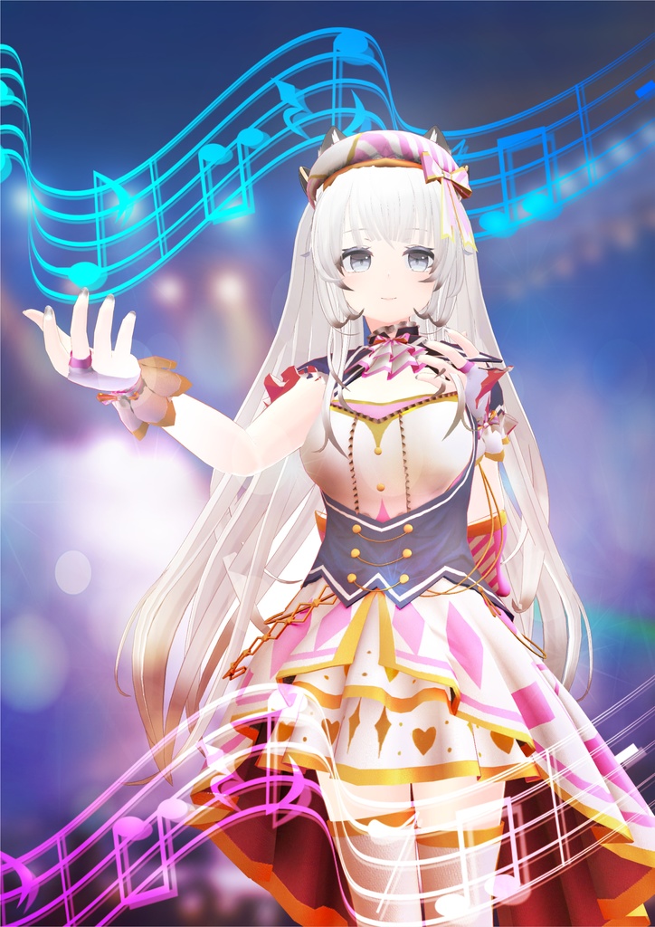 【狐薄&ヨール用】アイドルドレス【PB対応】