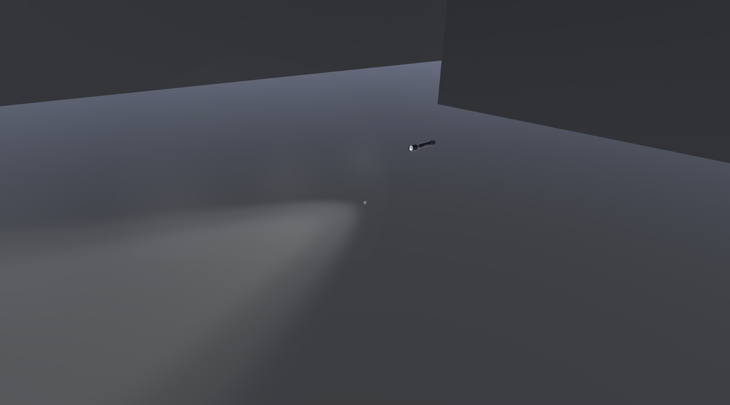 【VRChat想定】Flashlight フラッシュライト