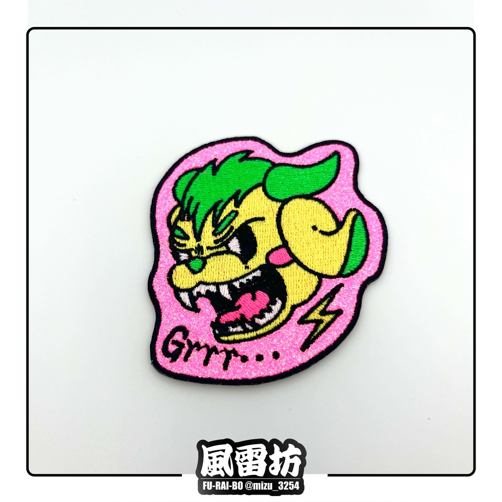 がるるんちゃグリッターワッペン