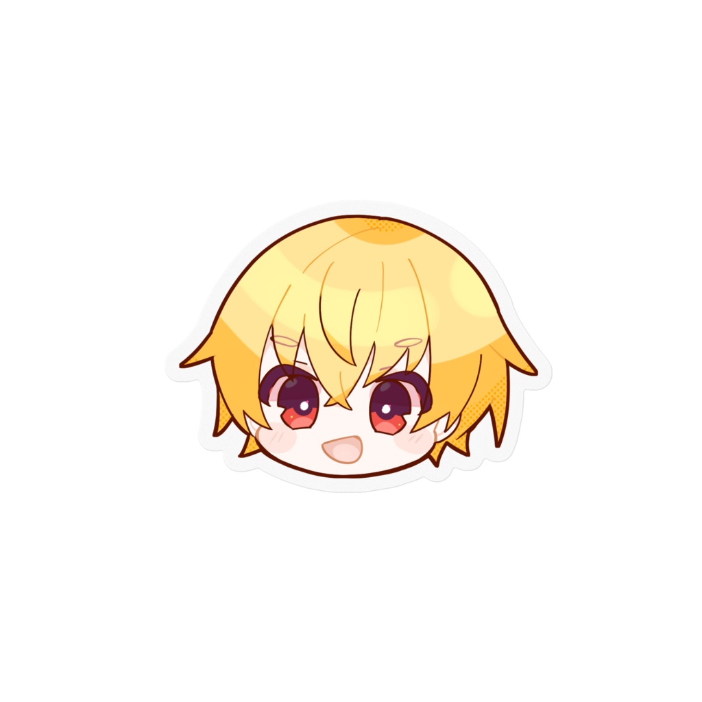 威煉くうステッカー