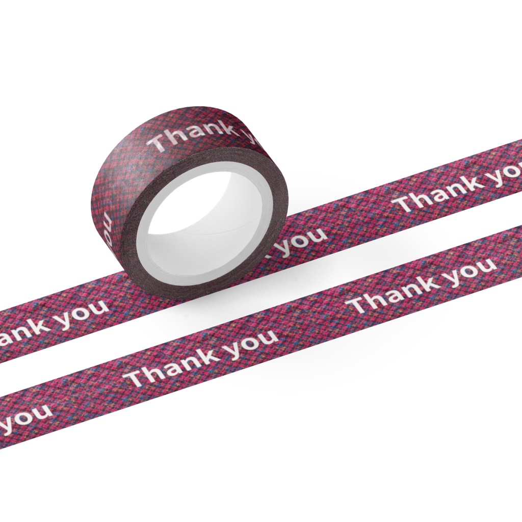 #3）Thank youマスキングテープ
