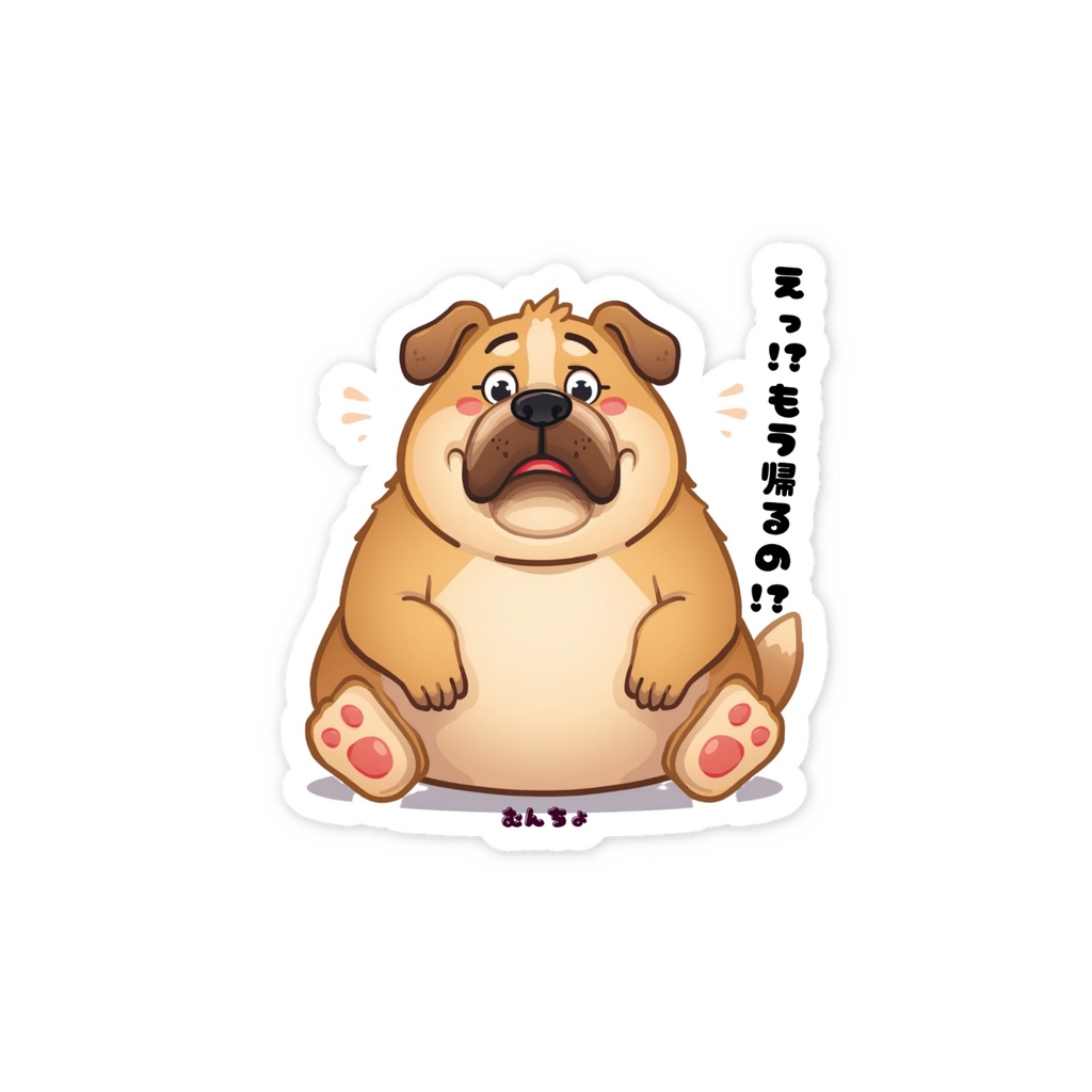 おいら、むんちょ! ステッカー