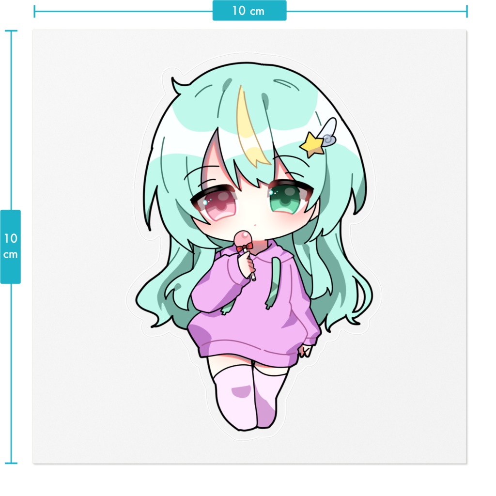 空街あずさ ステッカー【SD】