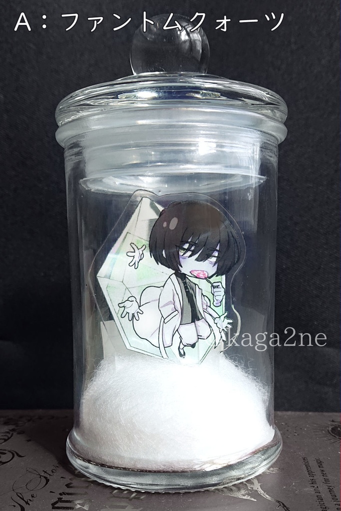 標本風アクリルスタンド