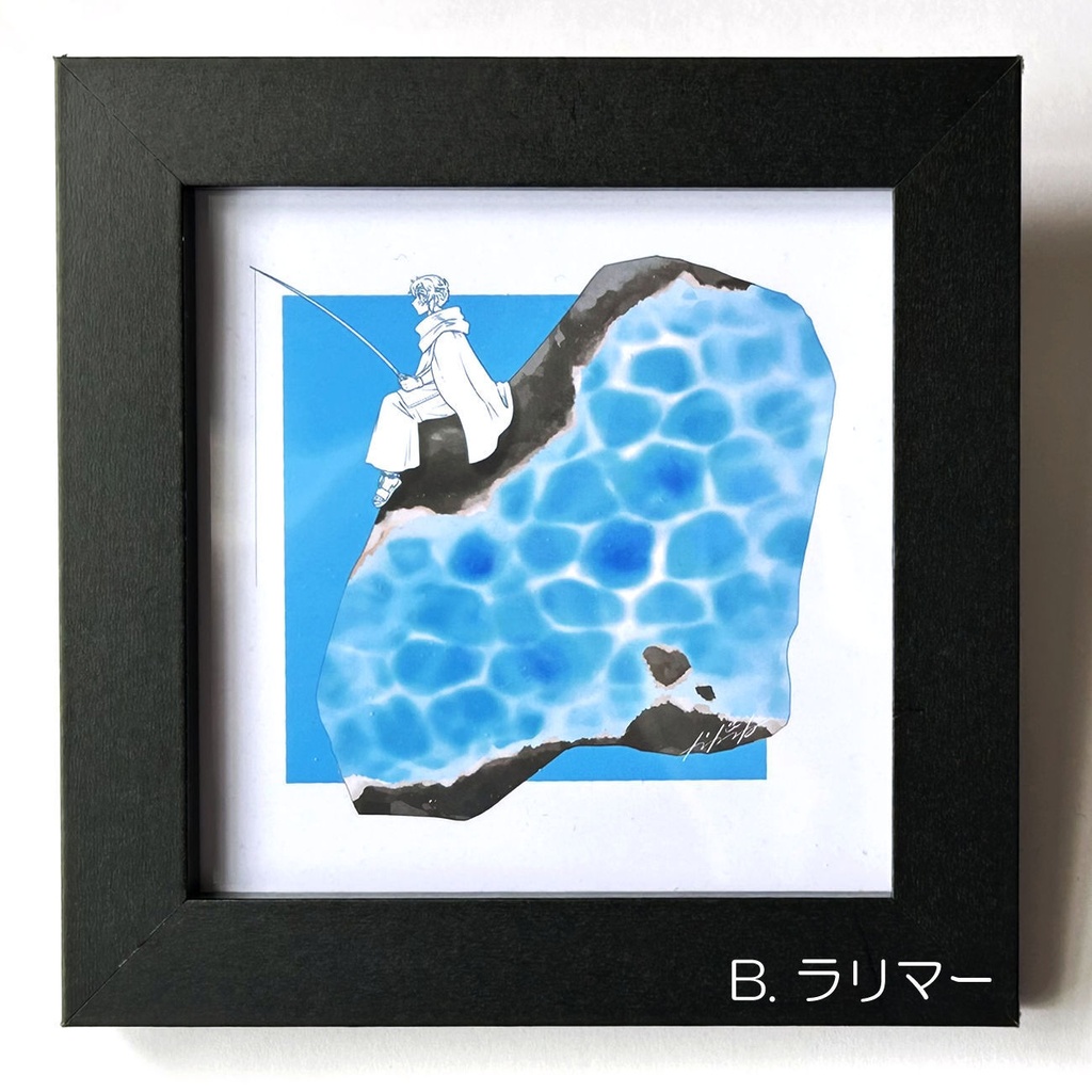 鉱物ミニ複製画