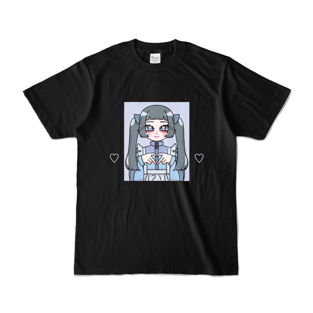 ツインテジャージメイドちゃんTシャツ
