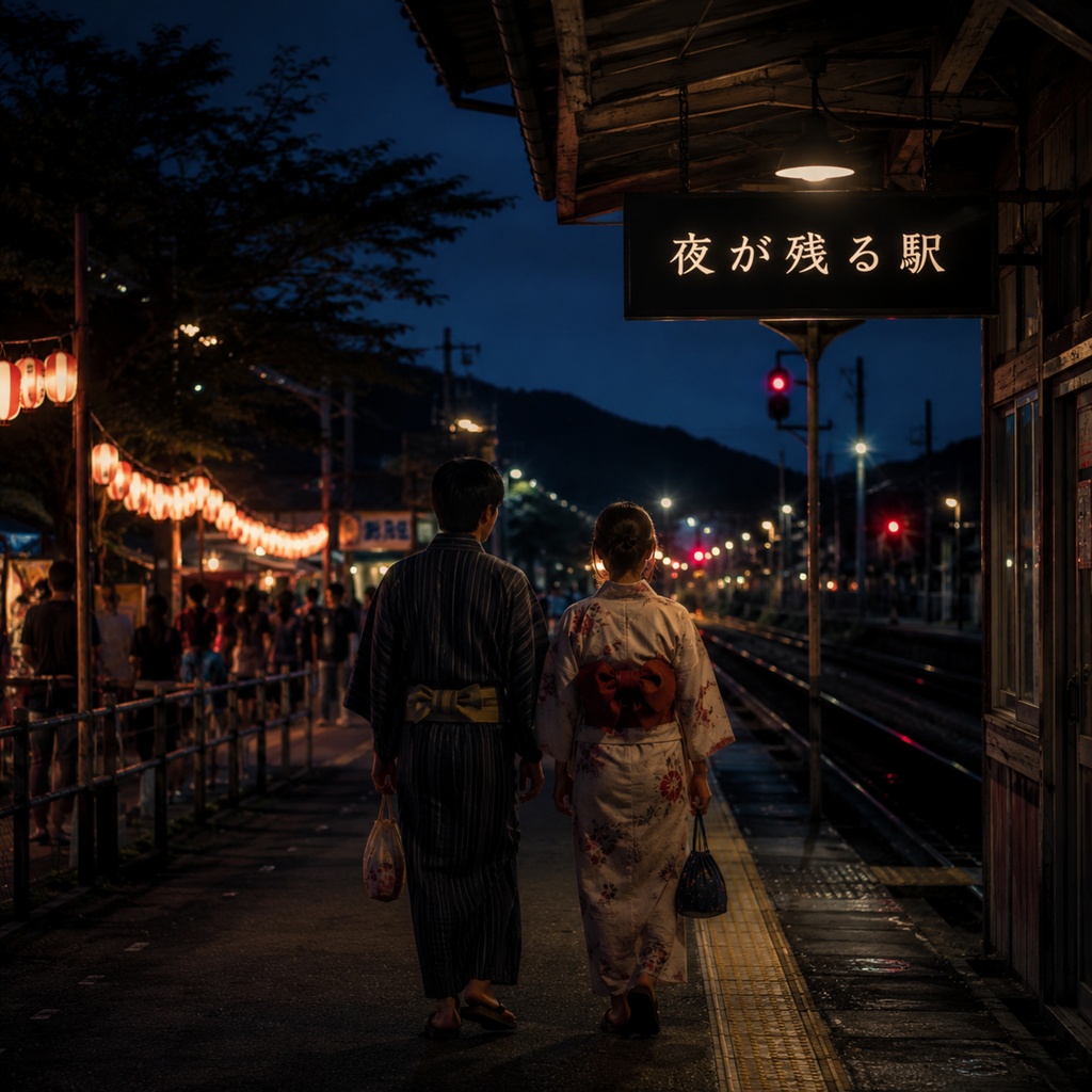 -夜が残る駅- (Suno v5.5)