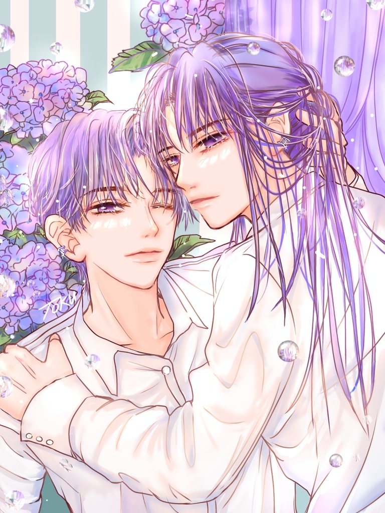 星座男子ポストカード