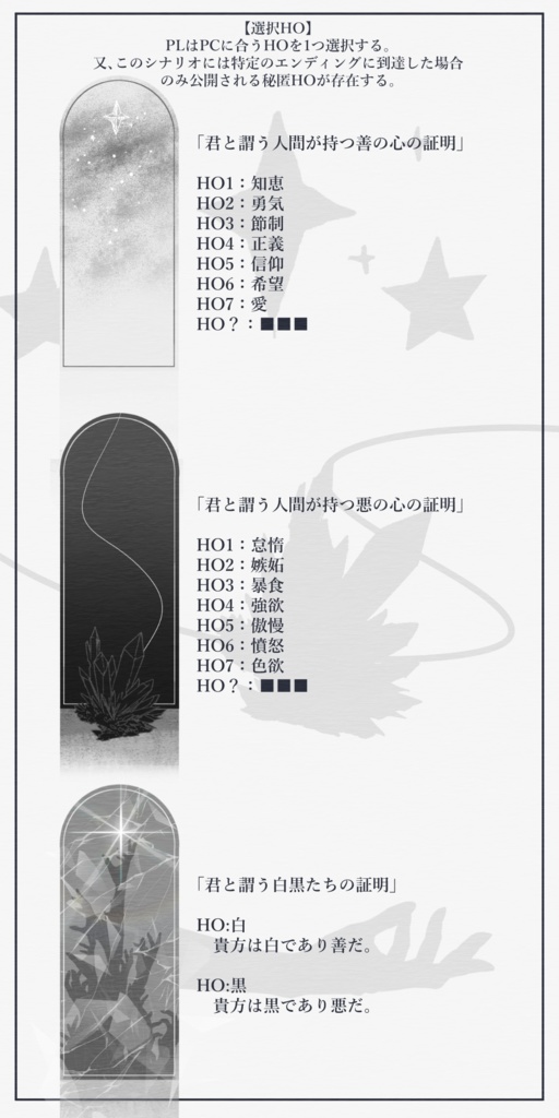 CoC 6th「君と謂う人間の証明」シナリオ集 SPLL:E194398