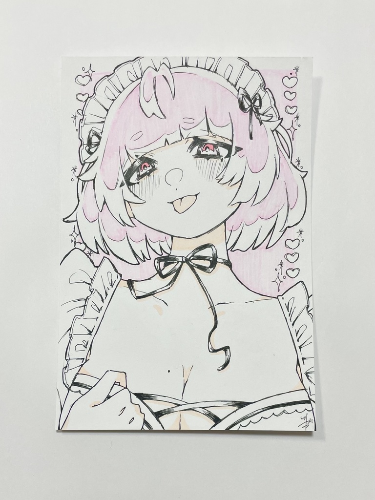 ｴﾁｴﾁメイドちゃま💖ポストカード