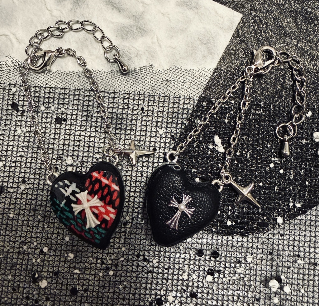 ハートレザーバック