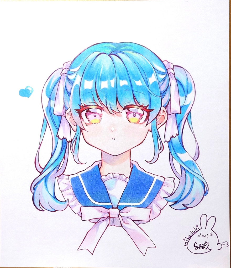 【訳あり】中色紙原画
