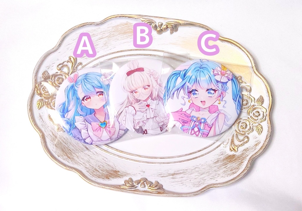 57mm缶バッジ(全3種)