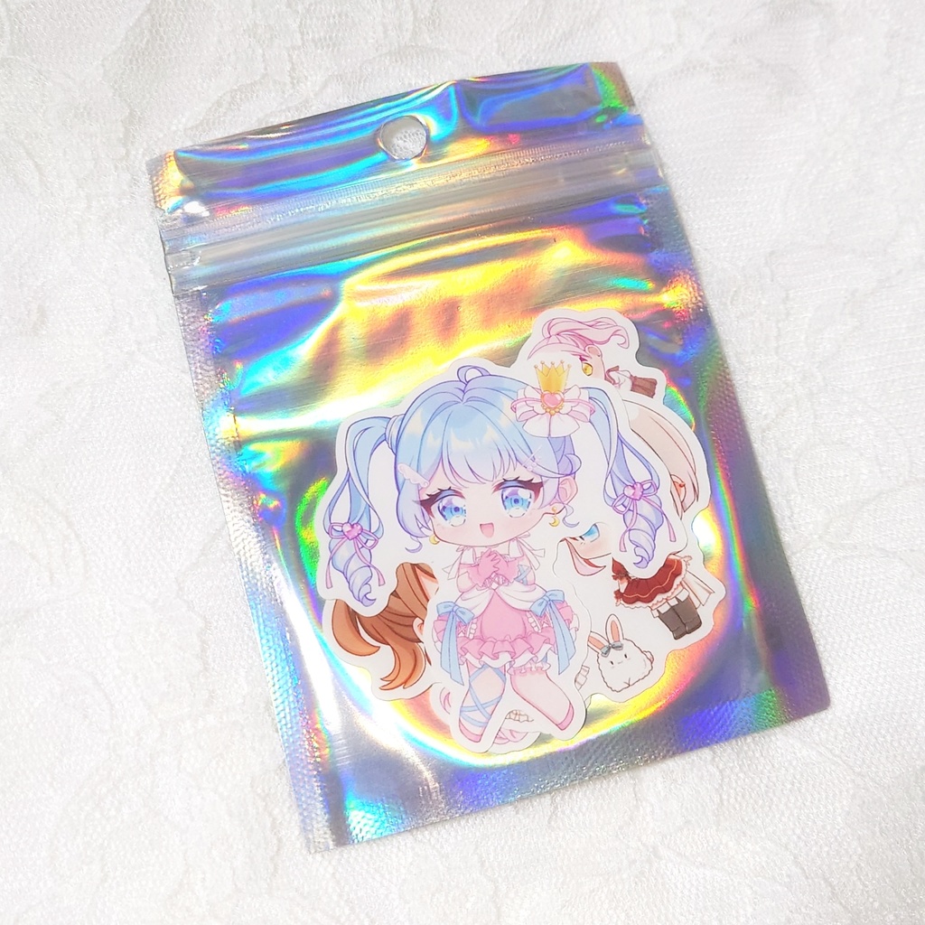 ダイカットシール　3枚セット