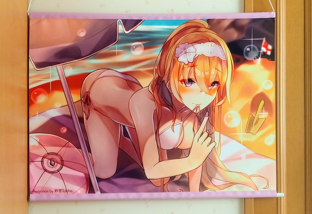 戦艦少女r デューク オブ ヨーク B2タペストリー 8 16まで 鴇葉工房 Booth