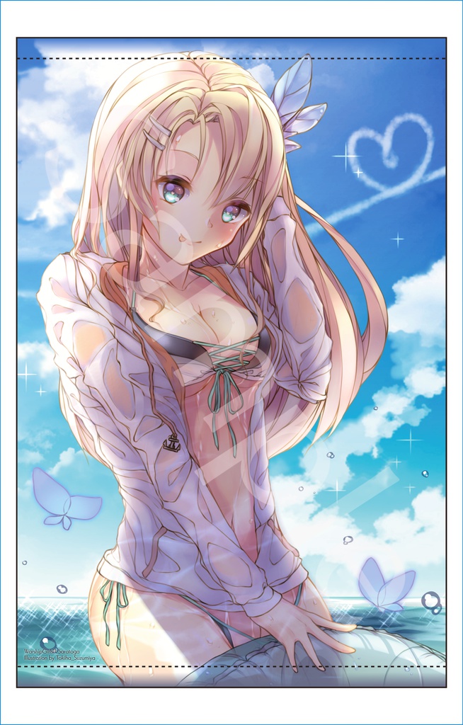 【戦艦少女R】サラトガ　B2タペストリー