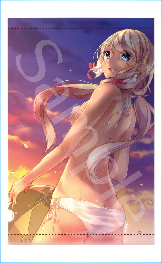 【戦艦少女R 】インディアナポリス　B3タペストリー【受注生産予約】