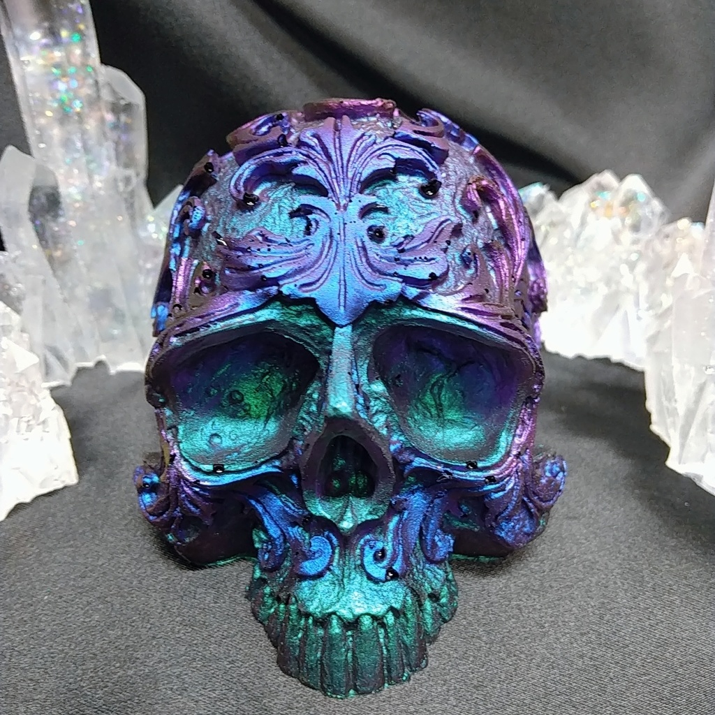 Metallic Skull Object メタリックスカル