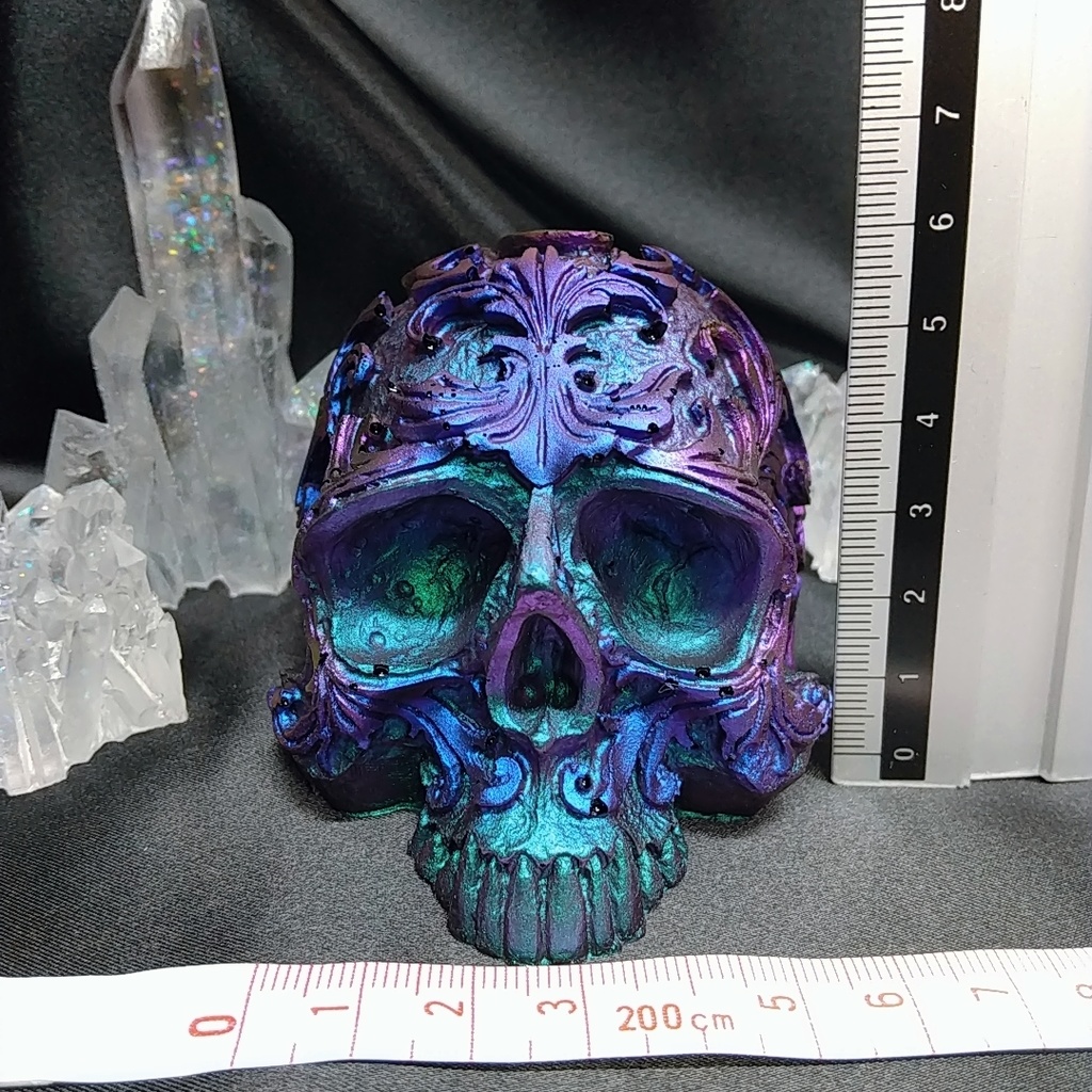 Metallic Skull Object メタリックスカル